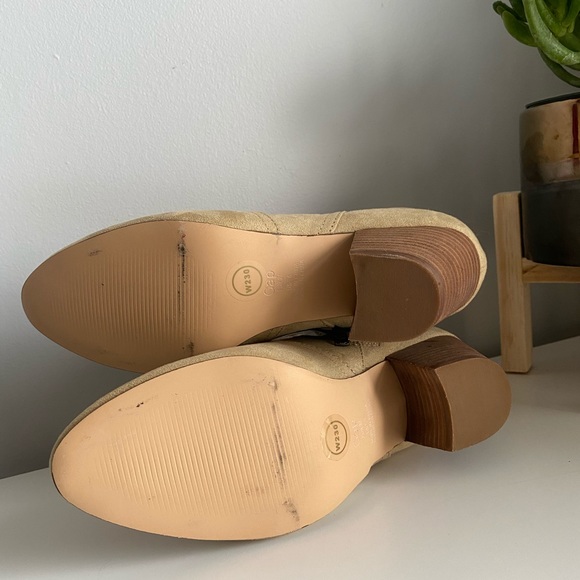 (SOLD) Gap Suede Ankle Boots - Picture 6 of 14